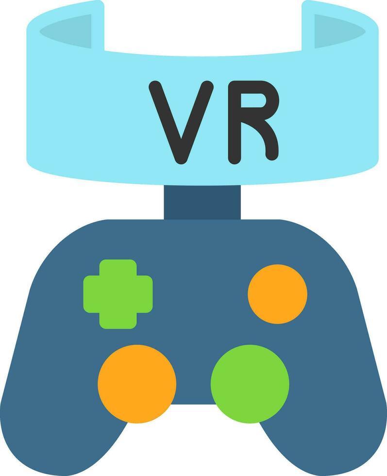 vr spel vektor ikon design