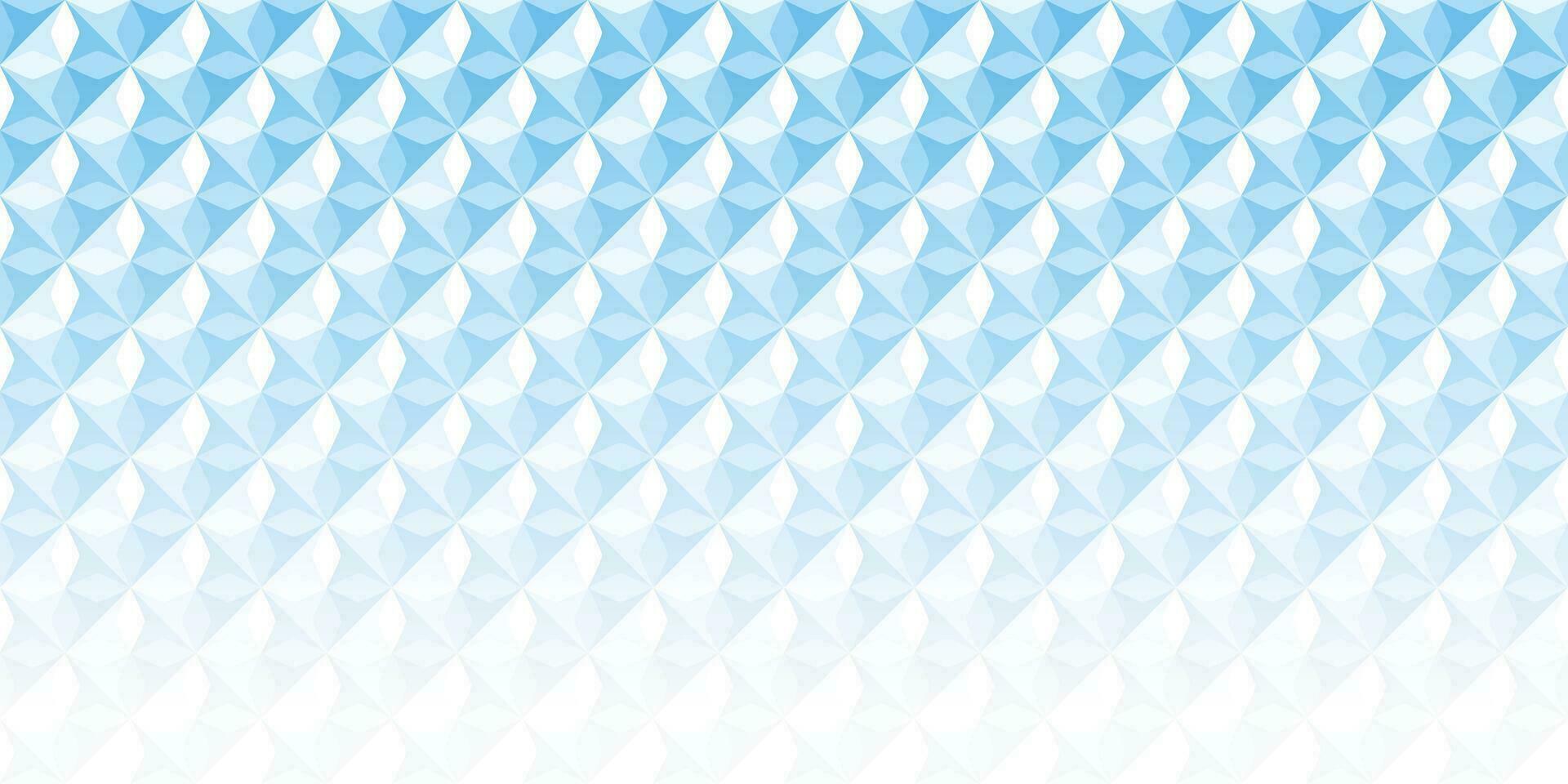 abstrakt Weiß und Blau geometrisch Hintergrund Textur vektor