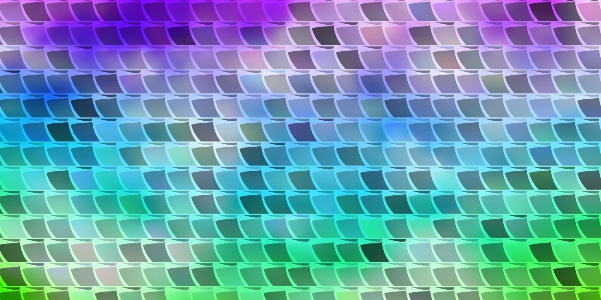 ljus flerfärgad vektormall med rektanglar. vektor