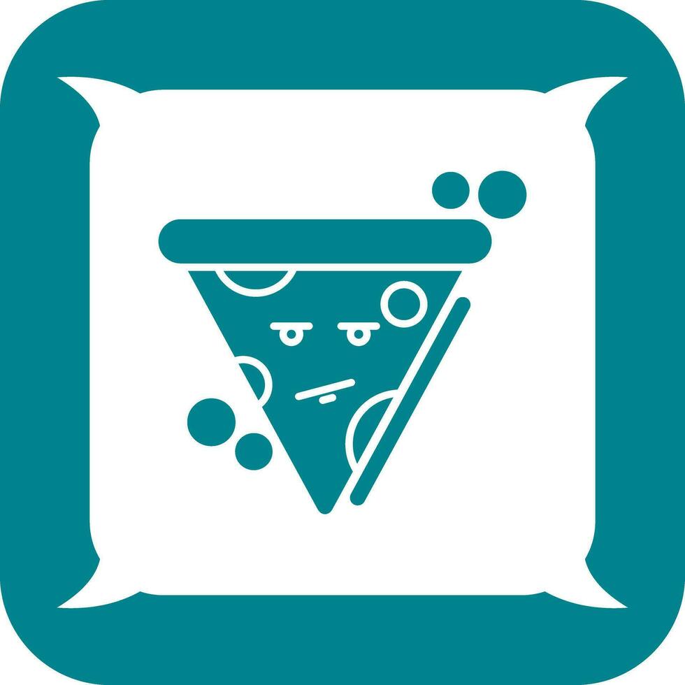 Pizza-Vektor-Symbol vektor