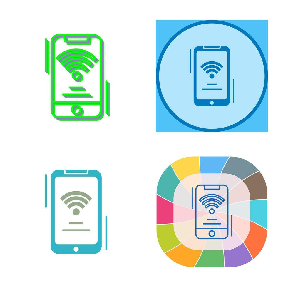 WLAN-Signalvektorsymbol vektor