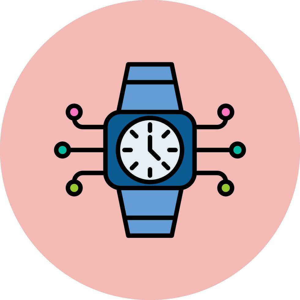 Smartwatch-Vektorsymbol vektor