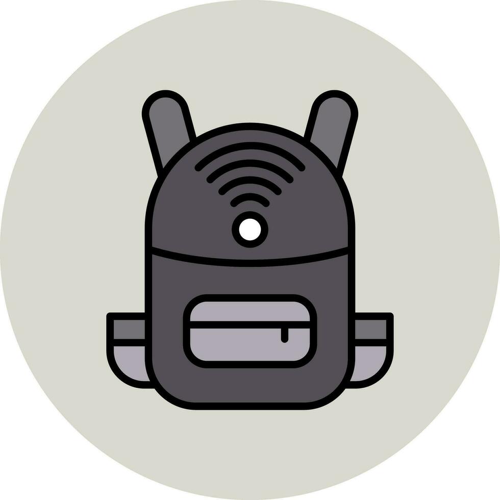 smart väska vektor ikon