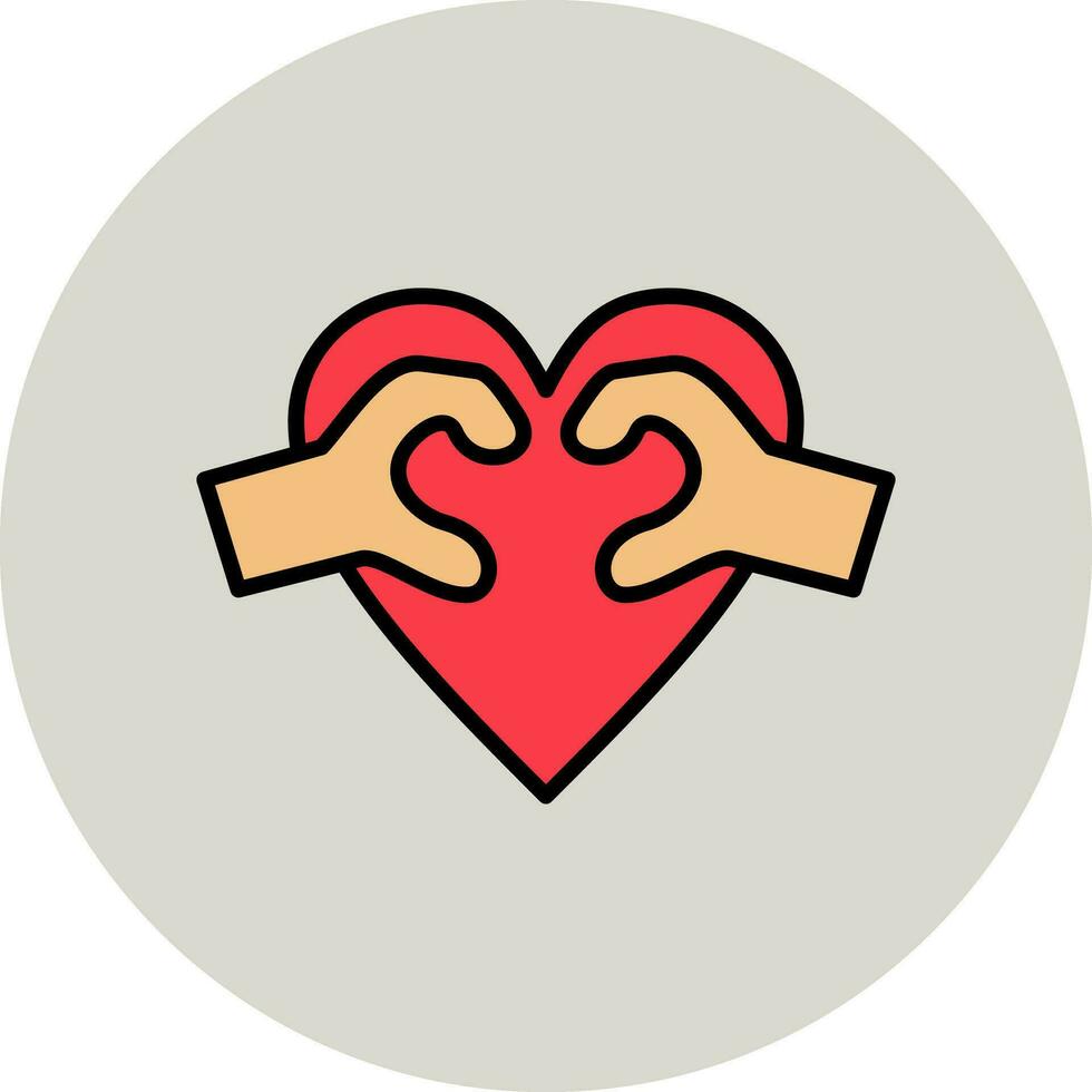 Liebe Ihre Körper Vektor Symbol