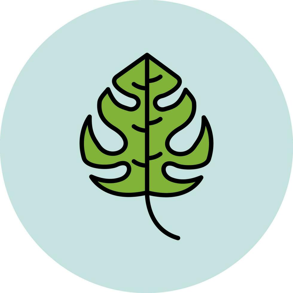 Monstera Vektor Symbol