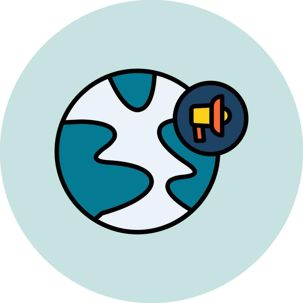 global Kommunikation Vektor Symbol