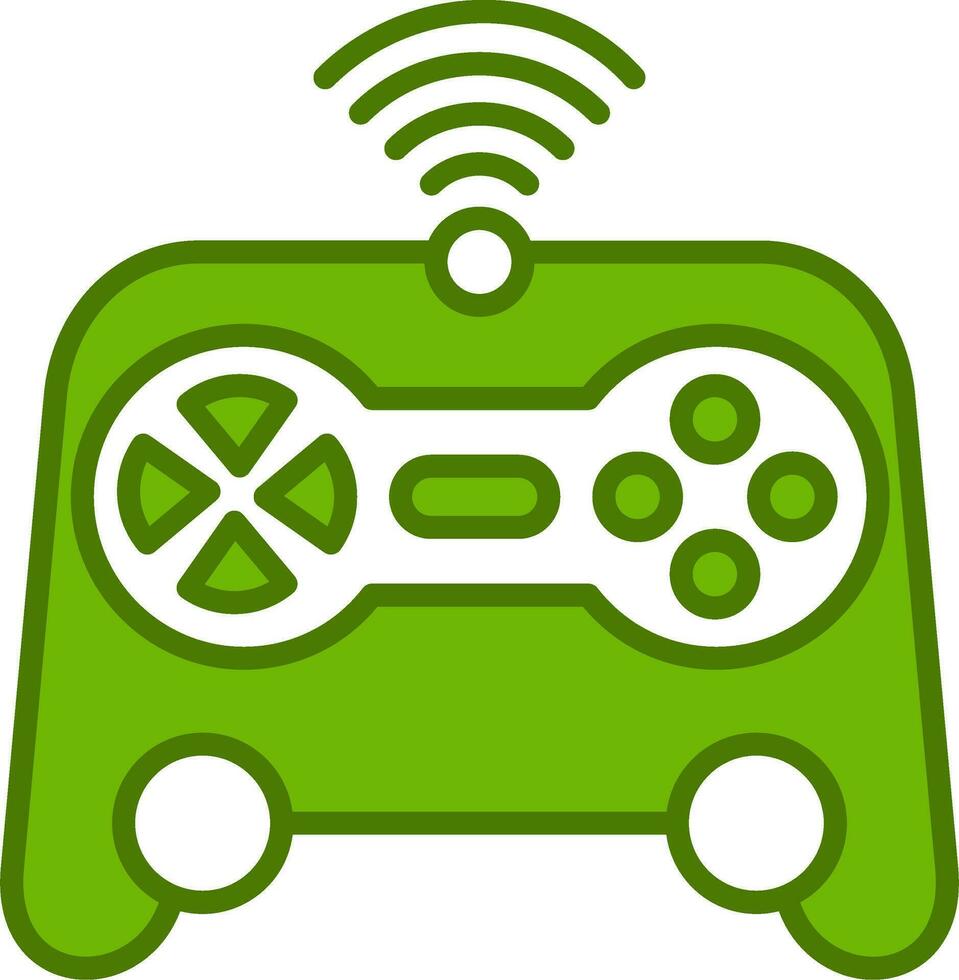 Gamepad-Vektorsymbol vektor