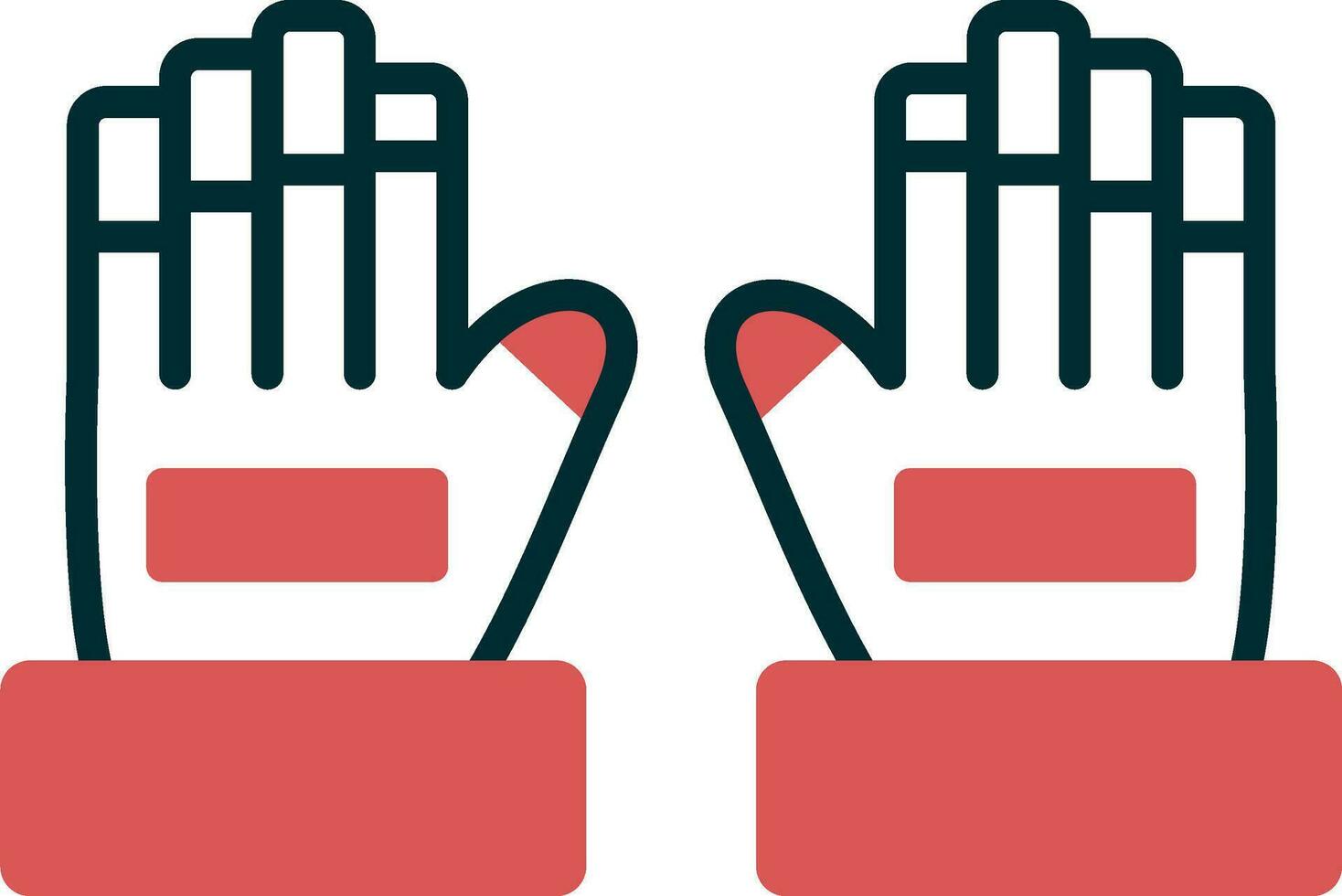 Hand Handschuh Vektor Symbol