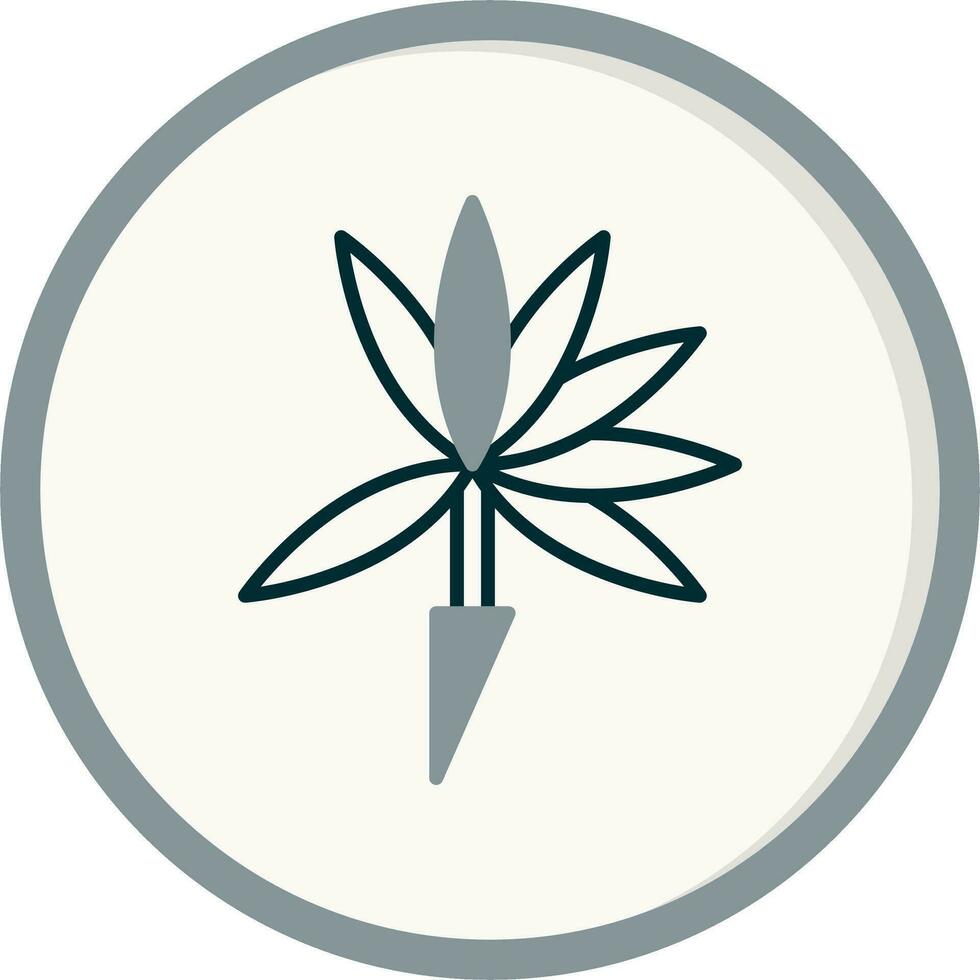 Vogel von Paradies Vektor Symbol