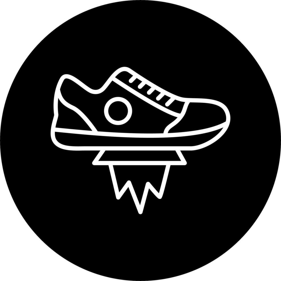 fliegend Schuhe Vektor Symbol