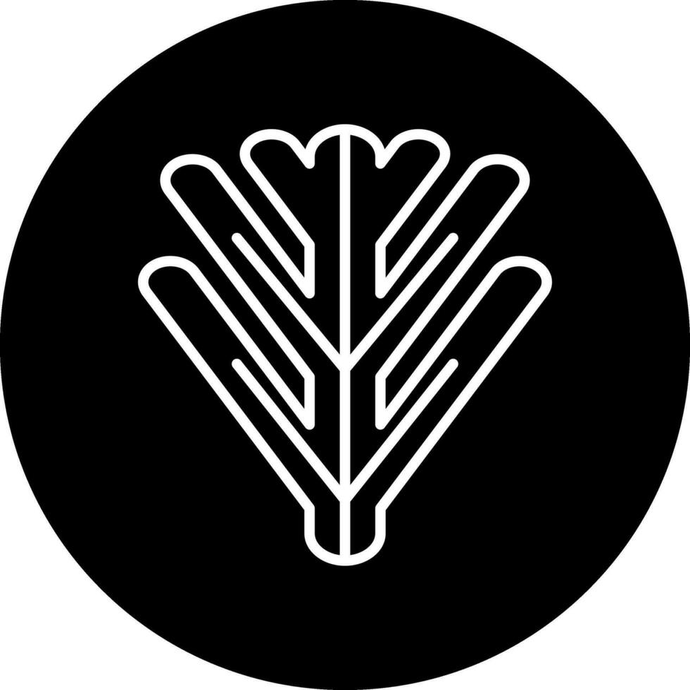 Philodendron Xanadu Vektor Symbol