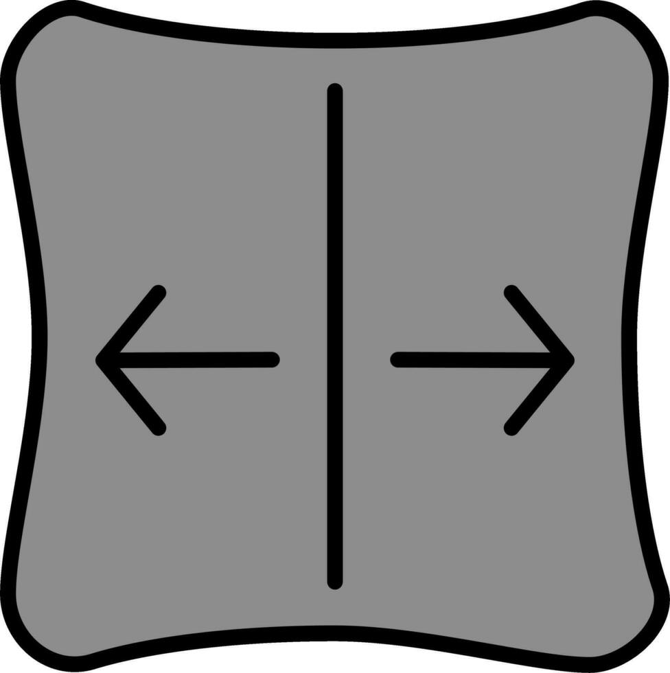 Elastizitätsvektor-Symbol vektor