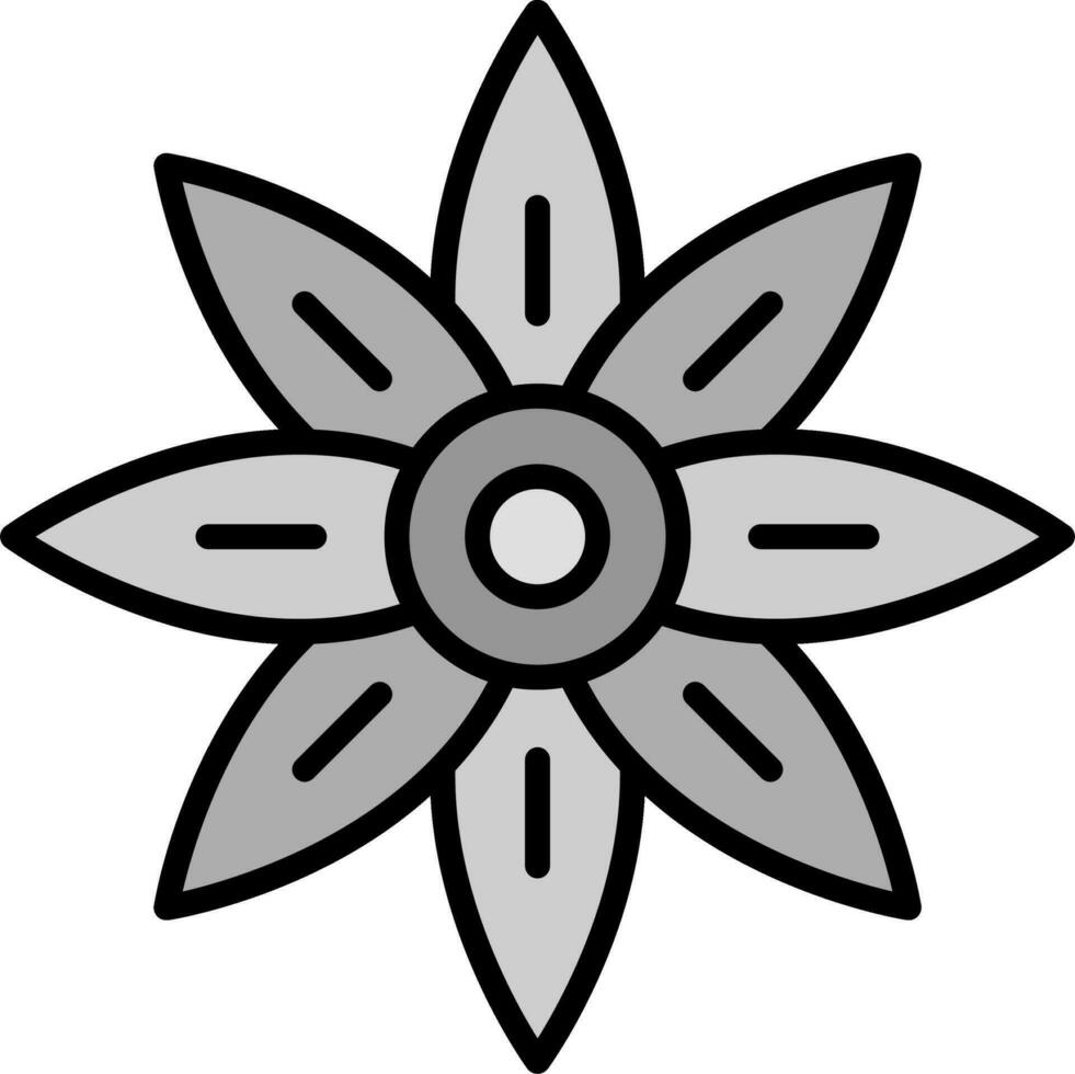 Tiger Lilie Vektor Symbol
