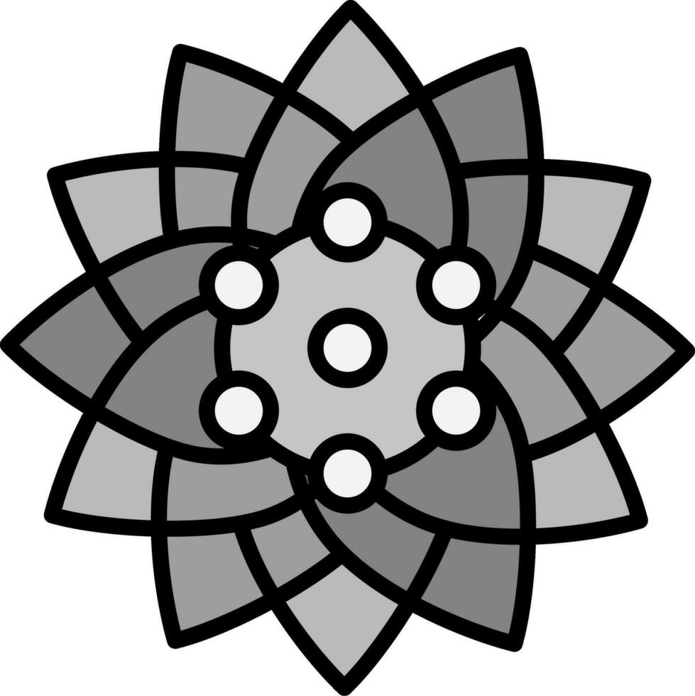 Mexikaner Aster Vektor Symbol