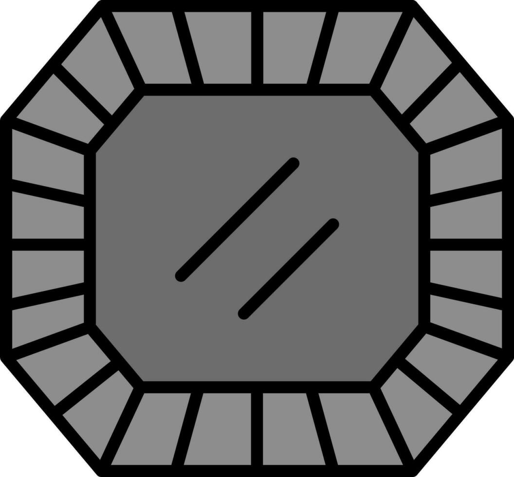kostbar Stein Vektor Symbol
