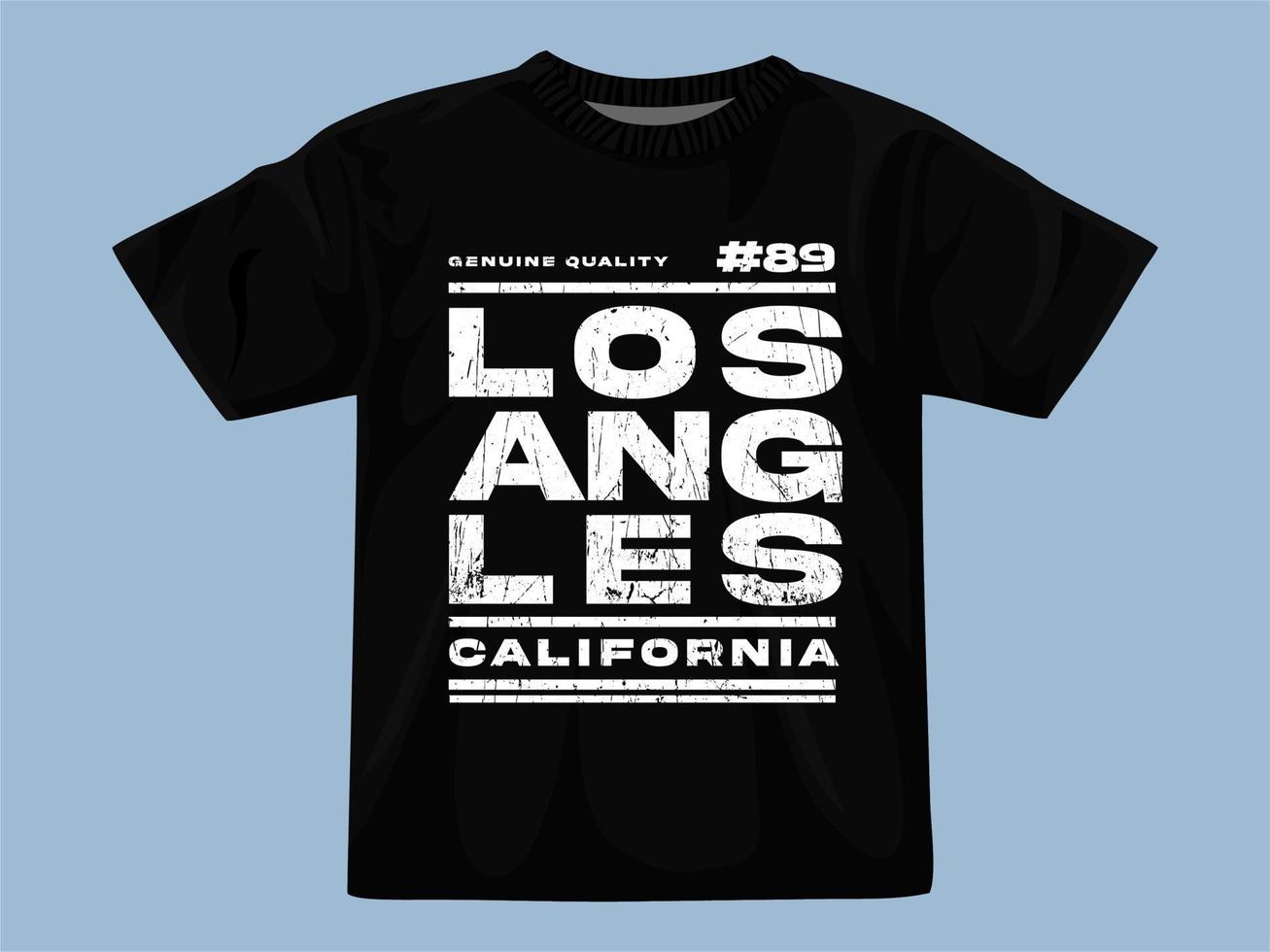 los angeles t shirt design.eps vektor