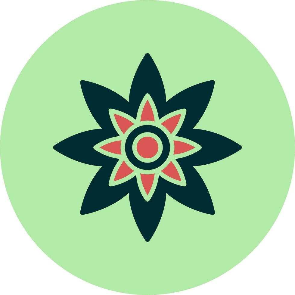 lotusblomma vektor ikon