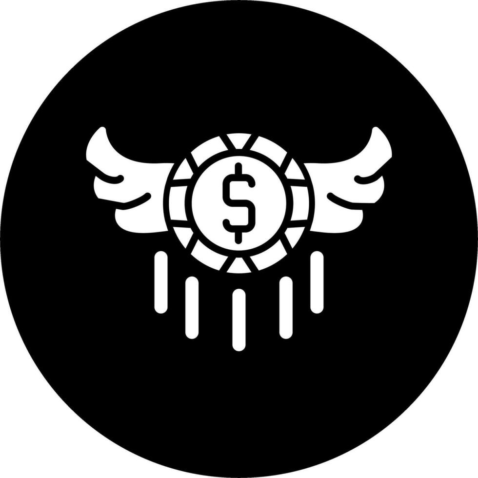 fliegend Geld Vektor Symbol