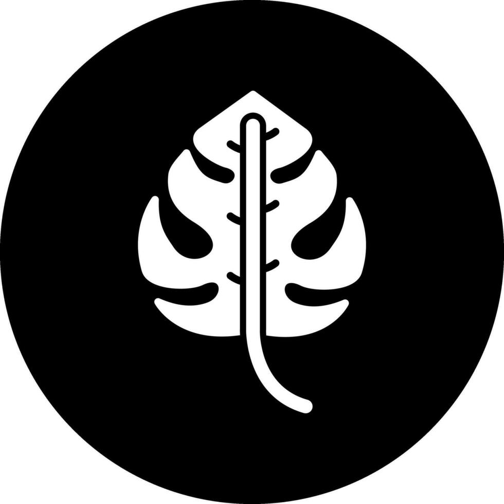 Monstera Vektor Symbol