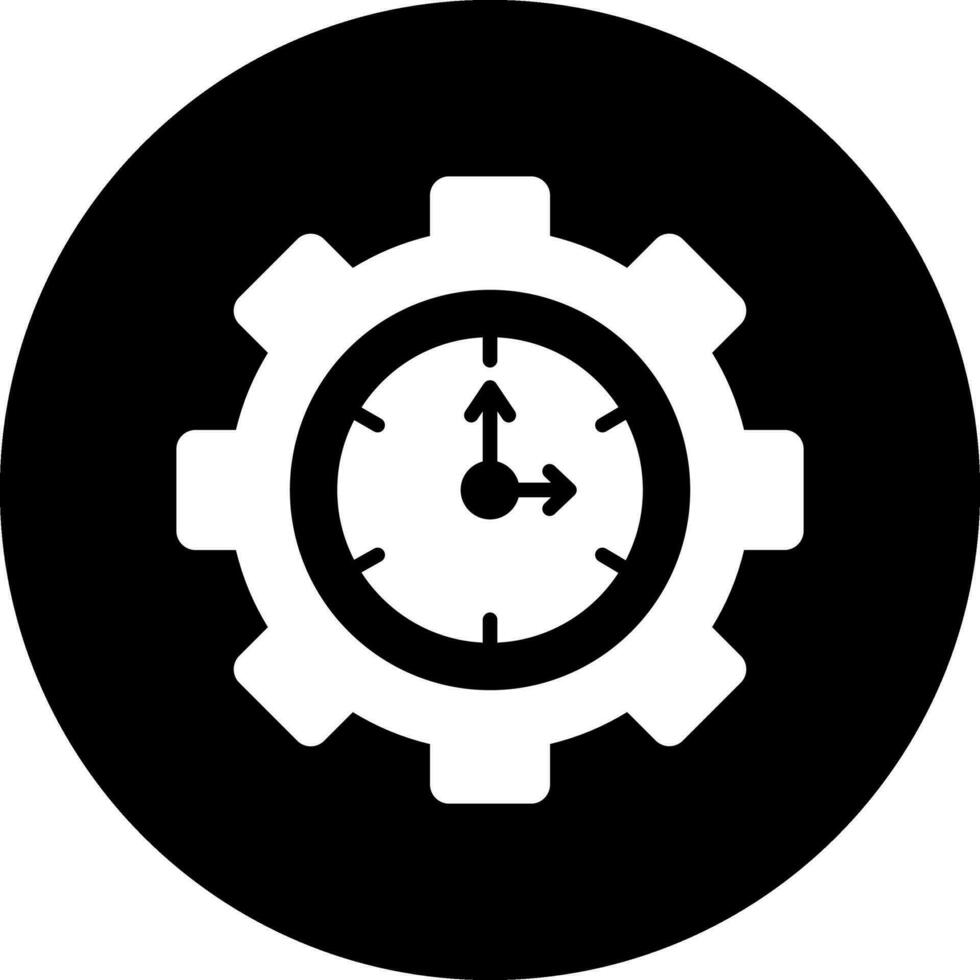 Zeitmanagement-Vektorsymbol vektor