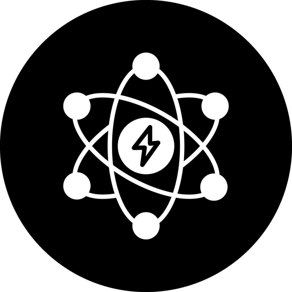 atomar Energie Vektor Symbol