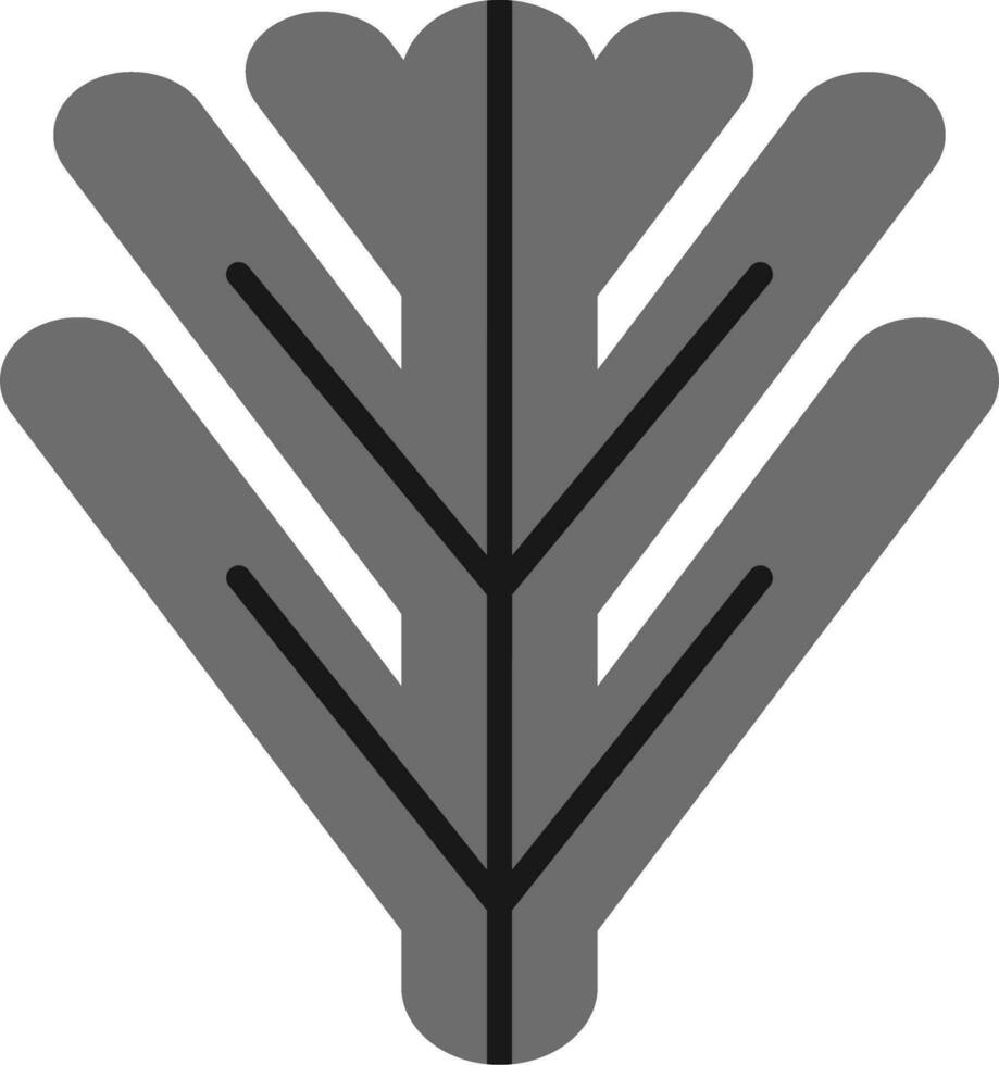 Philodendron Xanadu Vektor Symbol