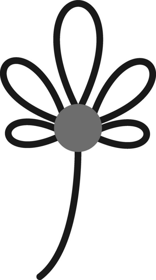 Frieden Lilie Vektor Symbol