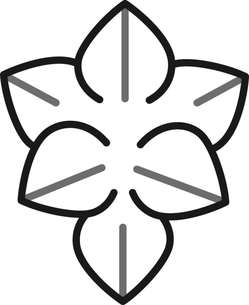 Bougainvillea Vektor Symbol