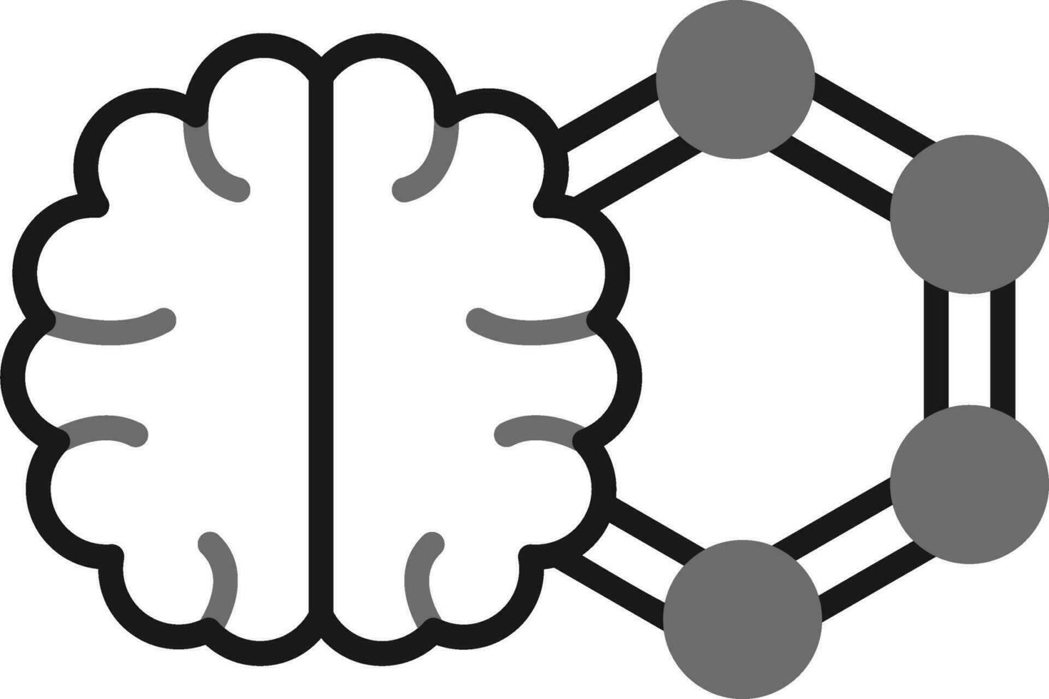 Deep-Learning-Vektorsymbol vektor