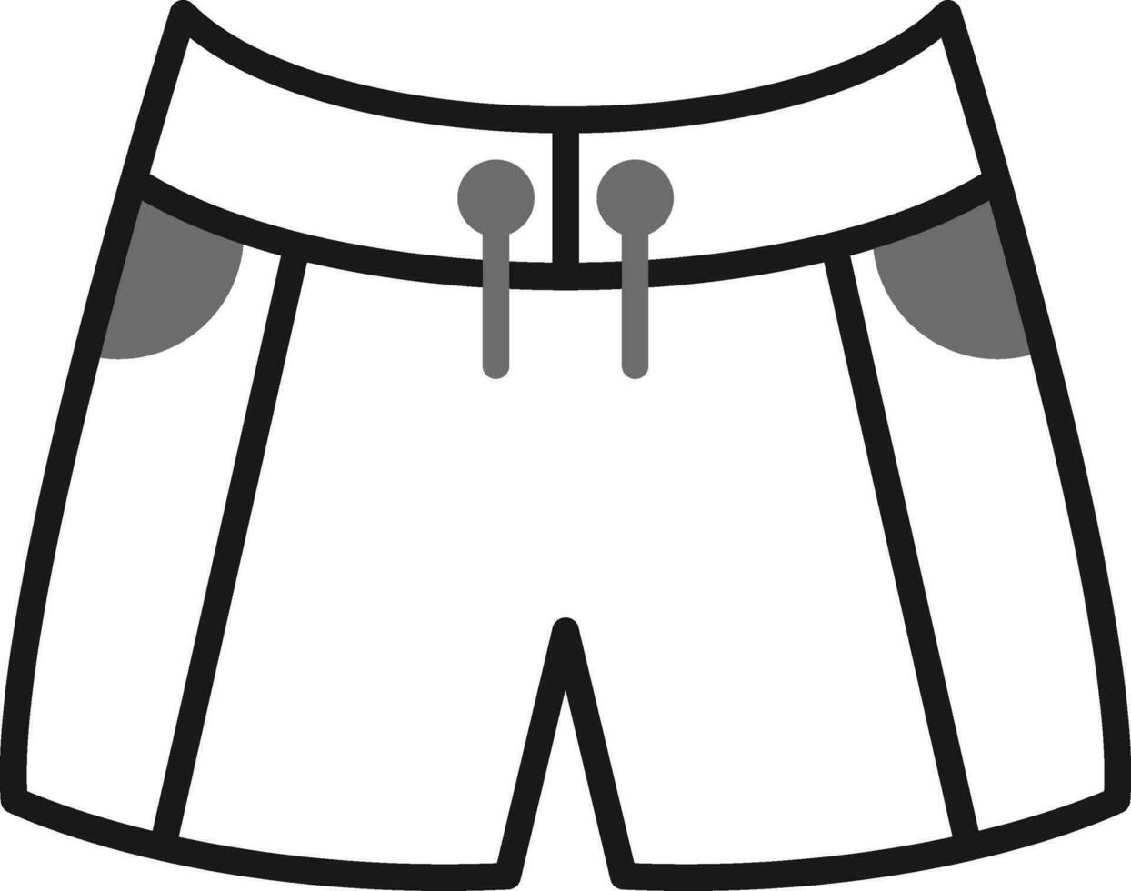 Shorts Vektor-Symbol vektor