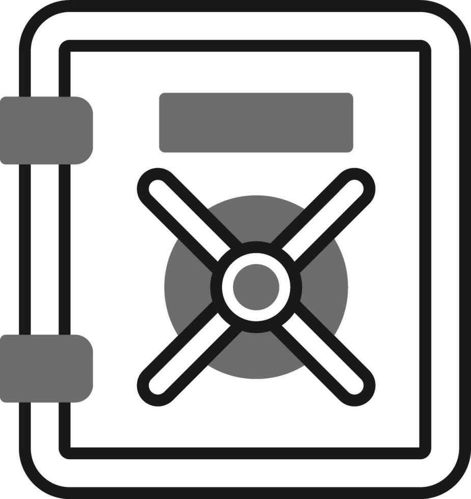 Safe-Box-Vektor-Symbol vektor