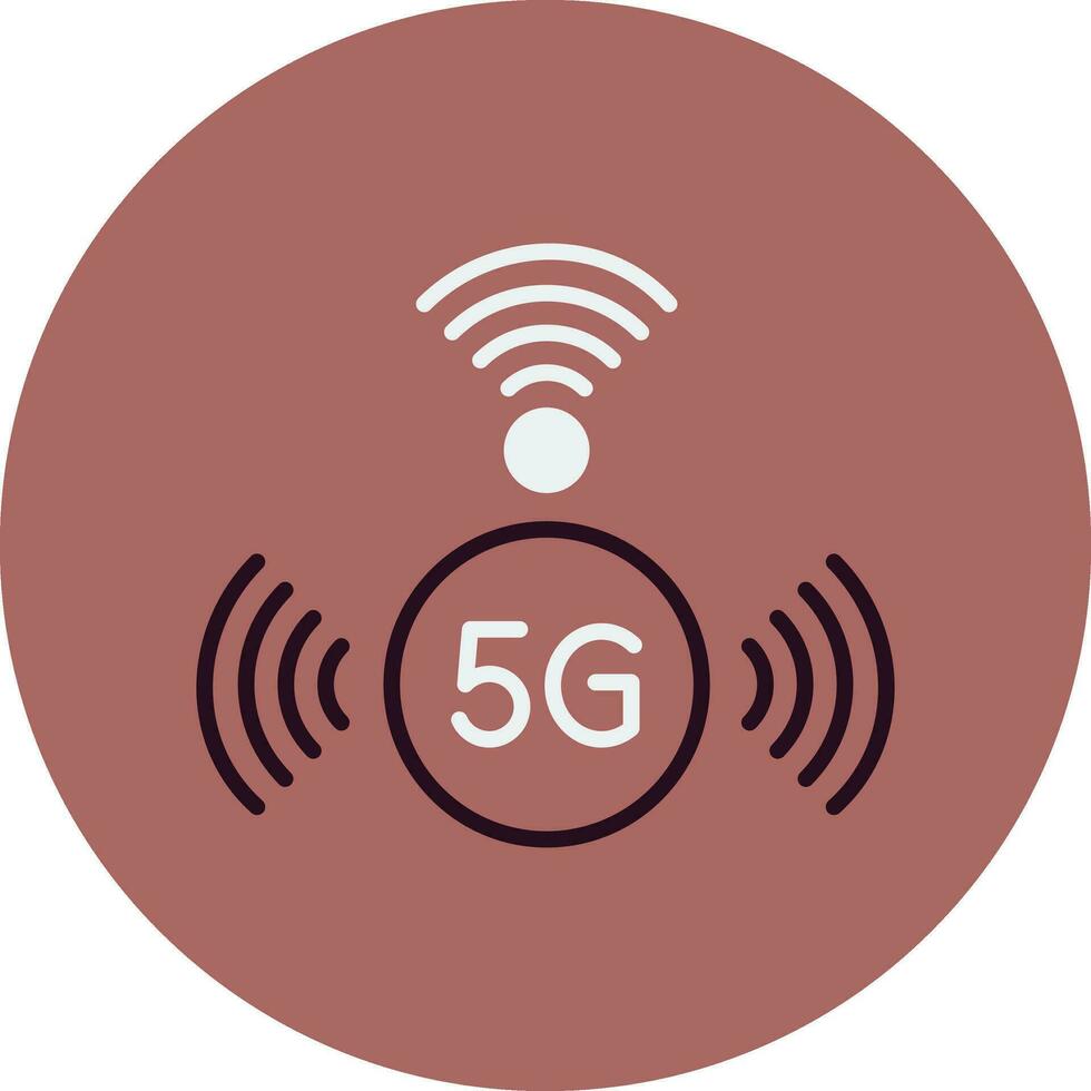 5g-Vektorsymbol vektor