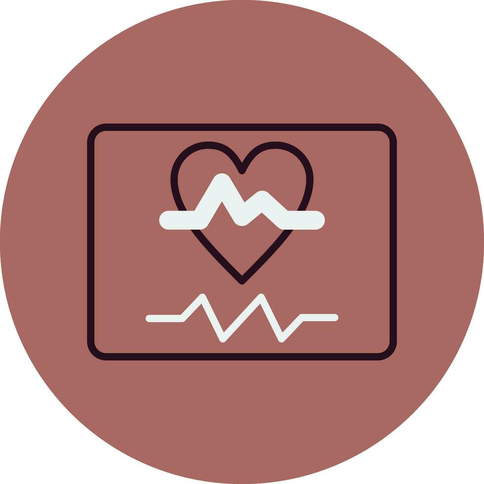 EKG Vektor Symbol