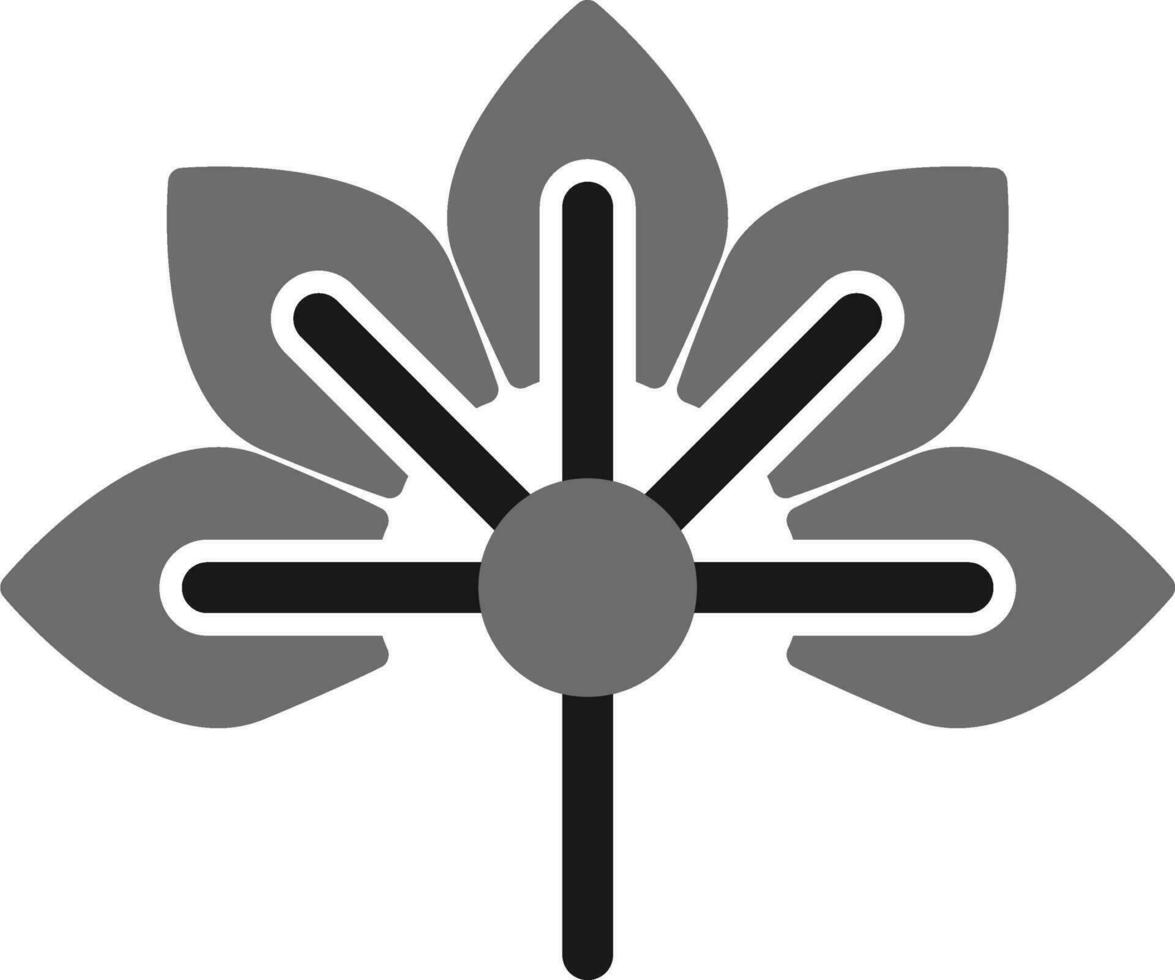 japanisch aralia Vektor Symbol