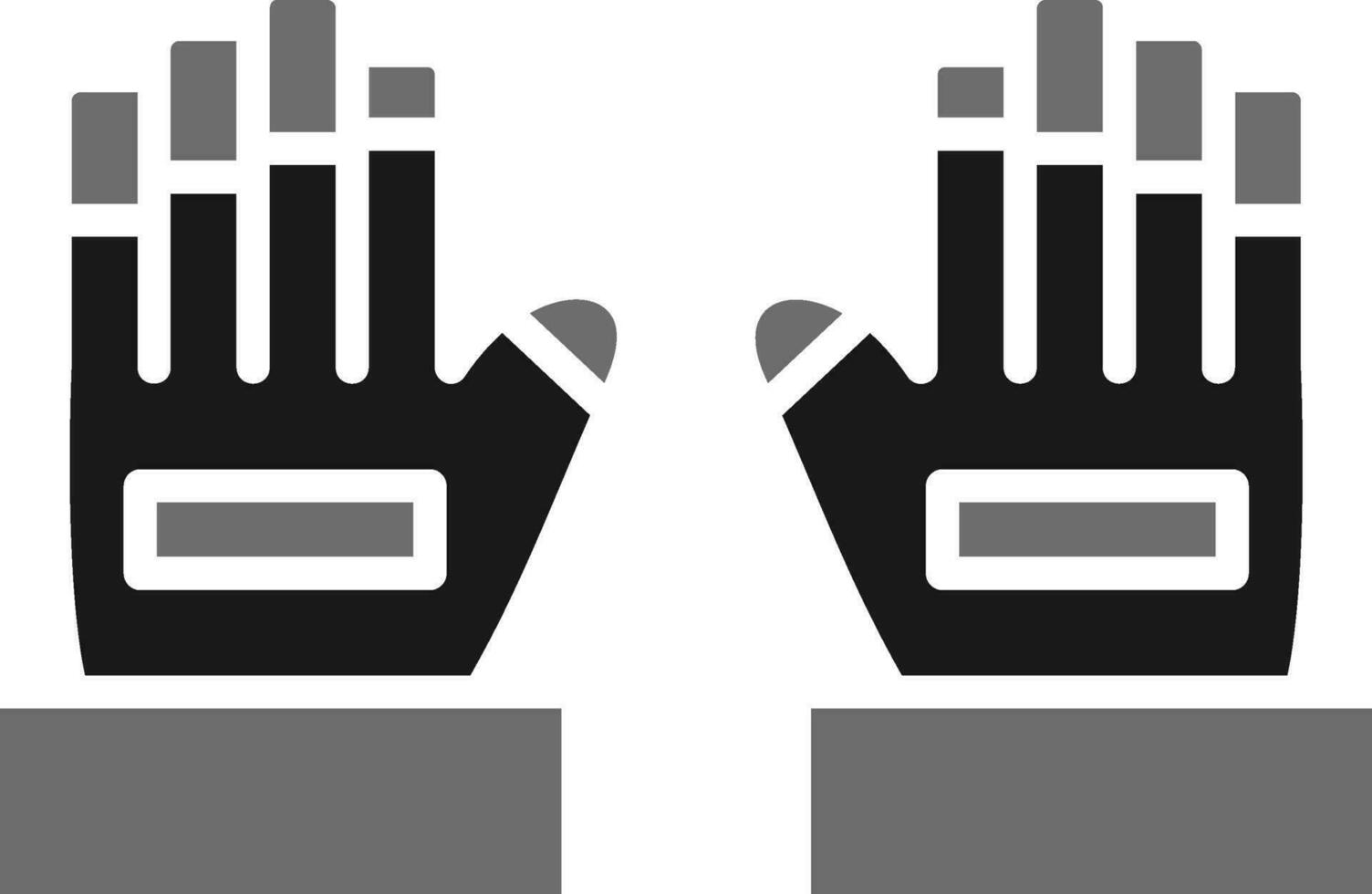 Hand Handschuh Vektor Symbol