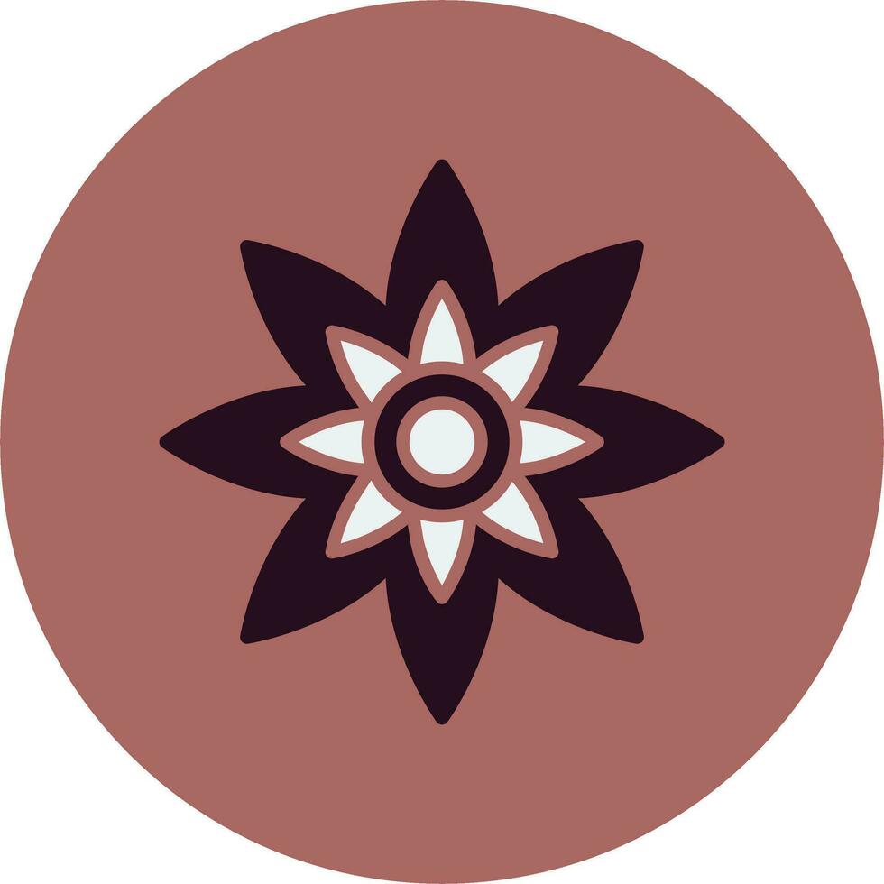 lotusblomma vektor ikon