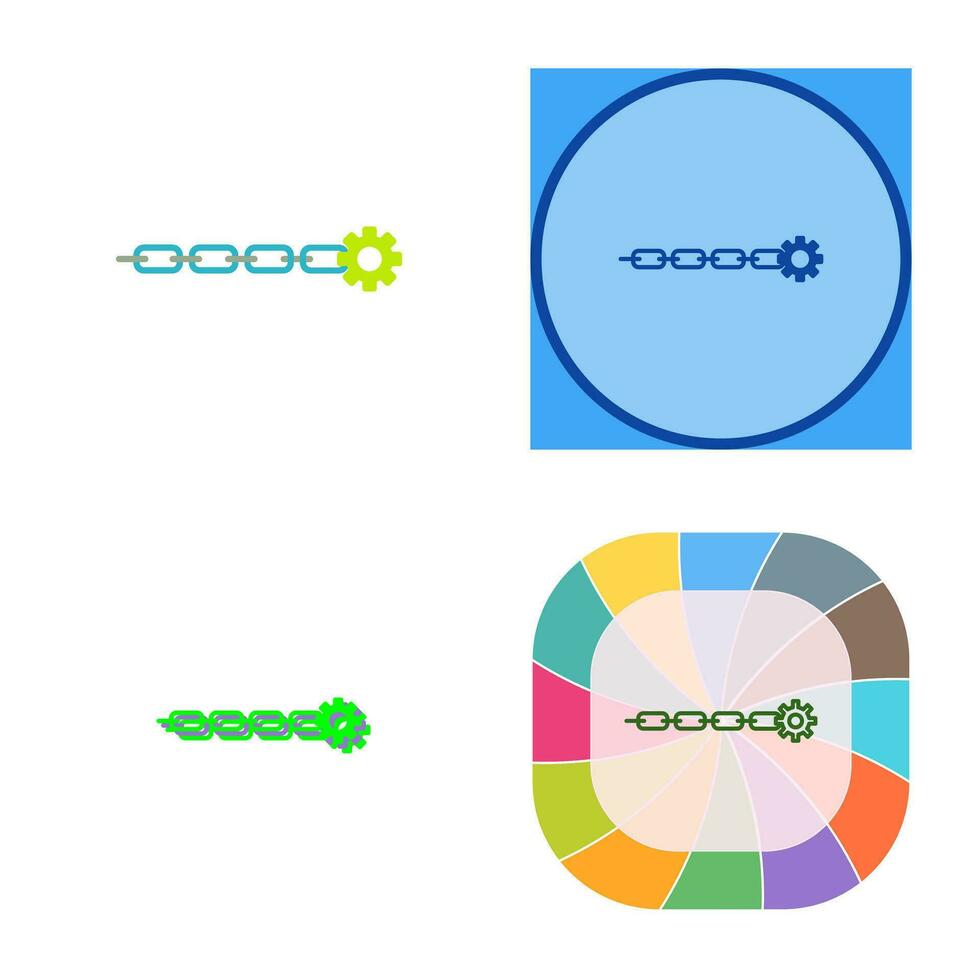 einzigartiges Link-Verkaufsvektorsymbol vektor