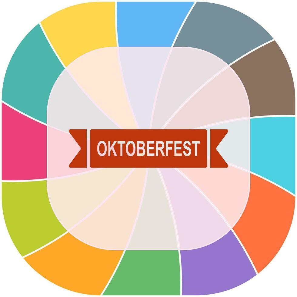 Oktoberfest-Banner-Vektor-Symbol vektor