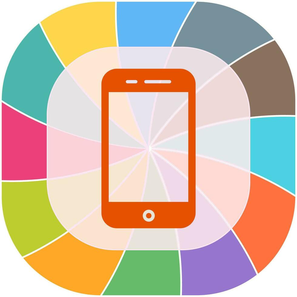 Smartphone-Vektorsymbol vektor