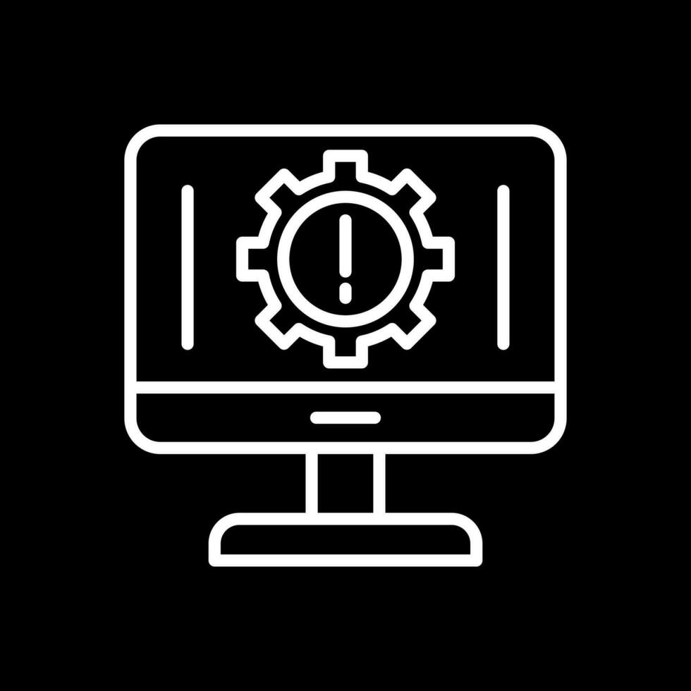 Technologie Ausfälle Vektor Symbol Design