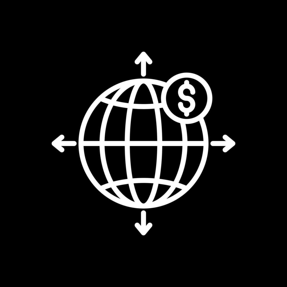 International Erweiterung Vektor Symbol Design