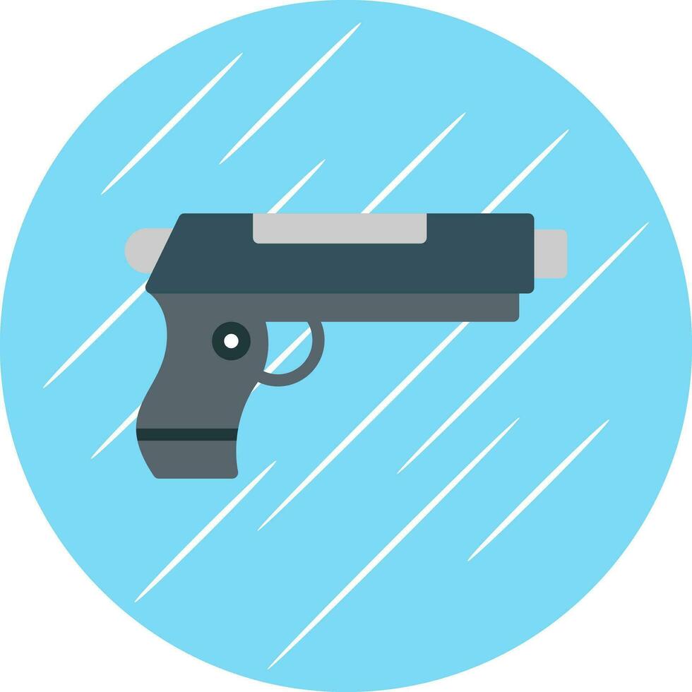 Waffe-Vektor-Icon-Design vektor