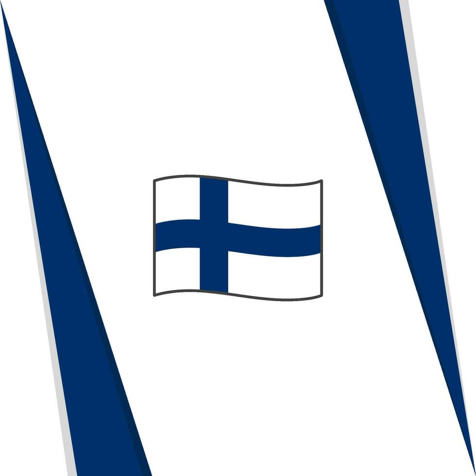 finland flagga abstrakt bakgrund design mall. finland oberoende dag baner social media posta. finland flagga vektor