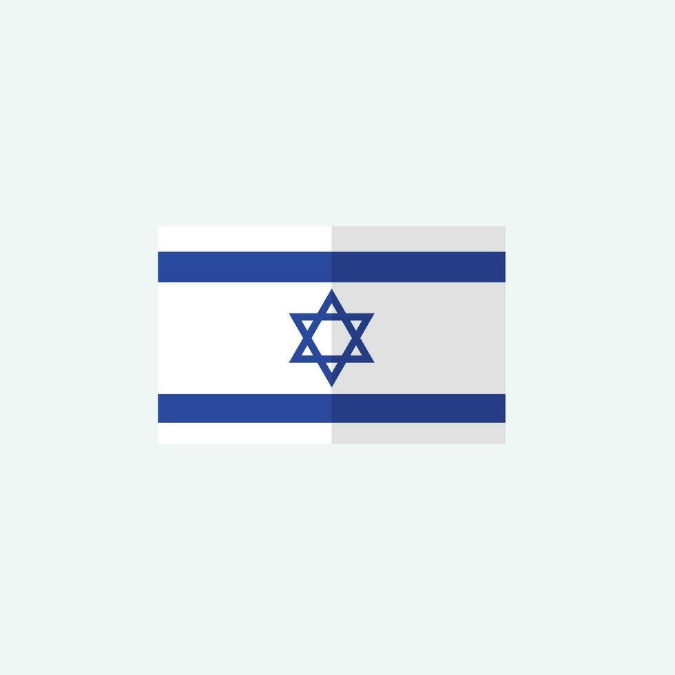 Israel Flagge Symbol Vektor