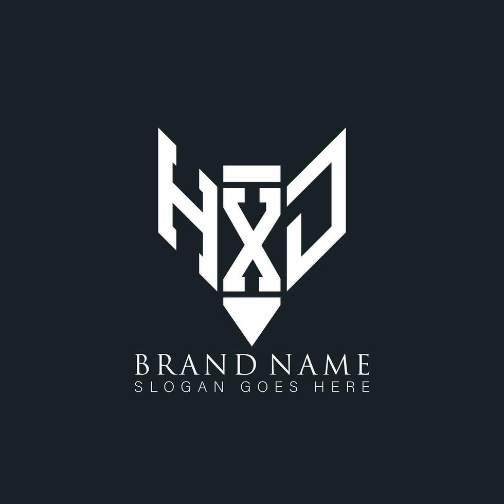 hxd Brief Logo. hxd kreativ Monogramm Initialen Brief Logo Konzept. hxd einzigartig modern eben abstrakt Vektor Brief Logo Design.