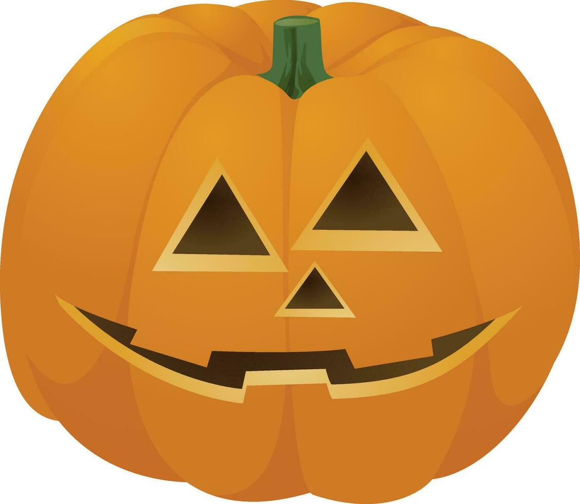 halloween pumpa ClipArt vektor bild