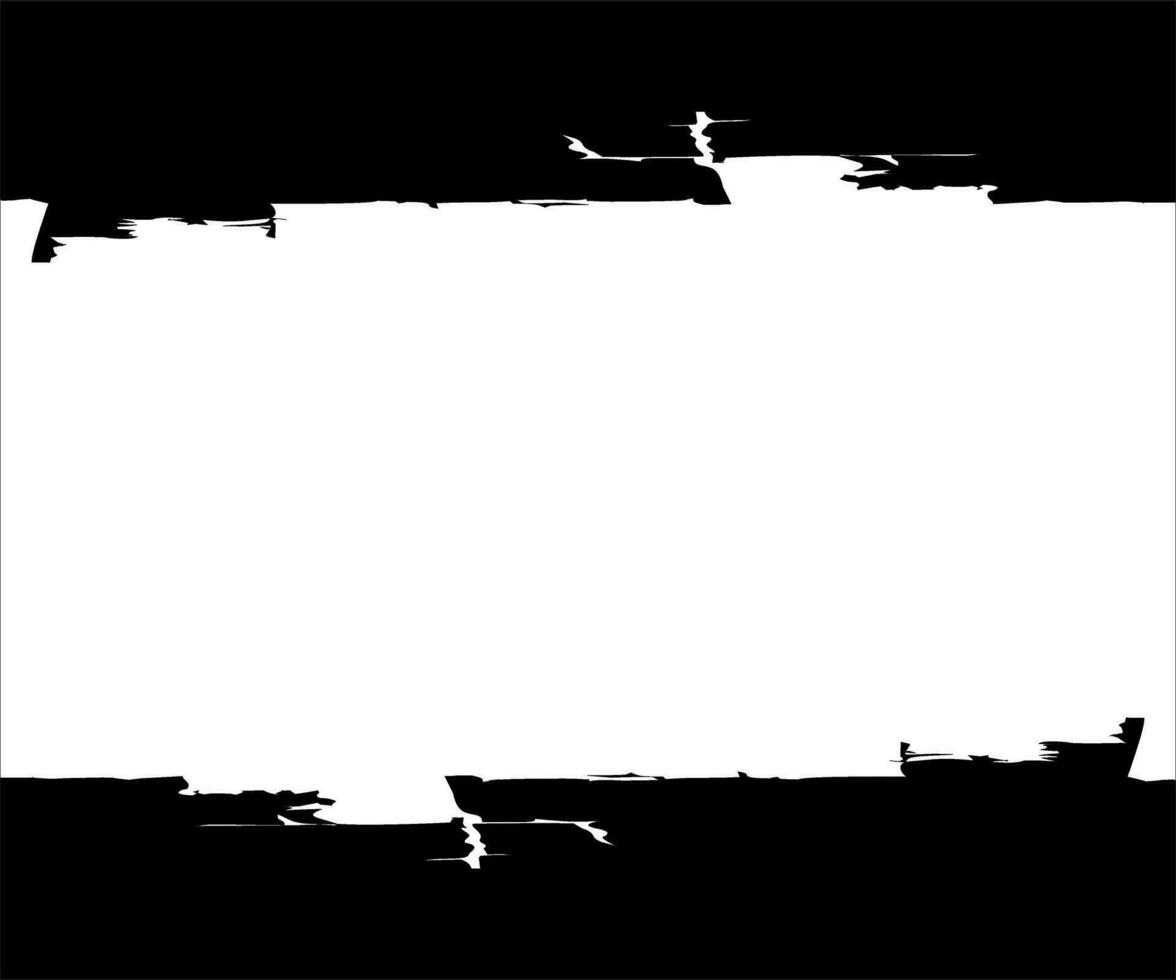 svart och vit trasig papper bakgrund vektor