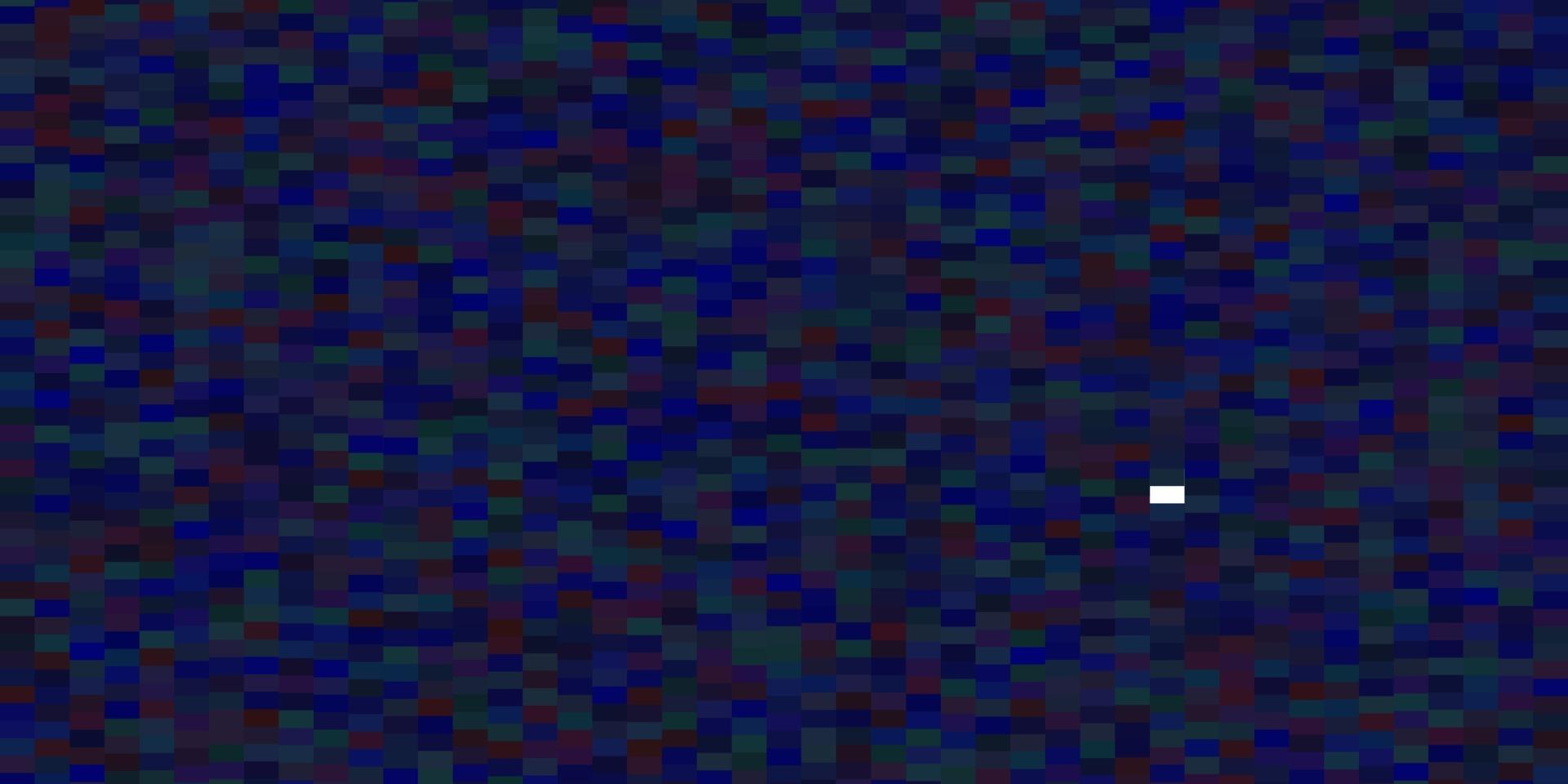hellblaue, rote Vektorschablone in Rechtecken. vektor