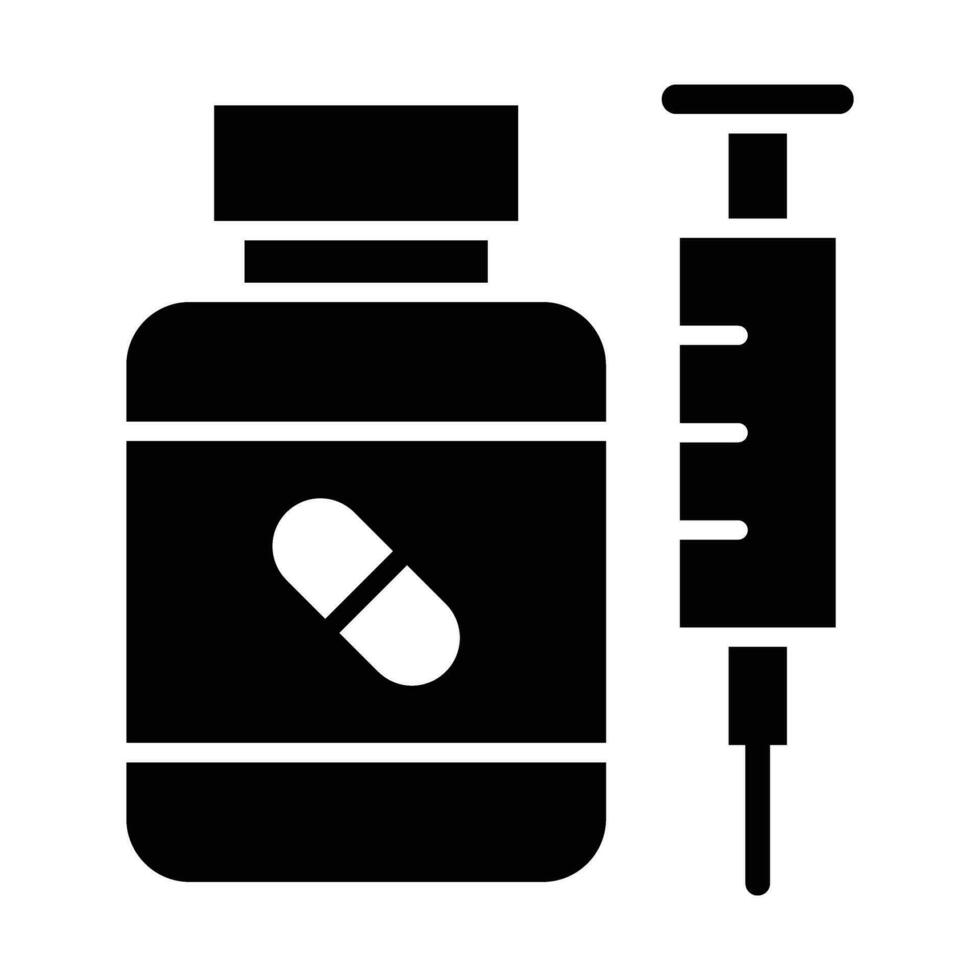 Steroide Vektor Glyphe Symbol zum persönlich und kommerziell verwenden.