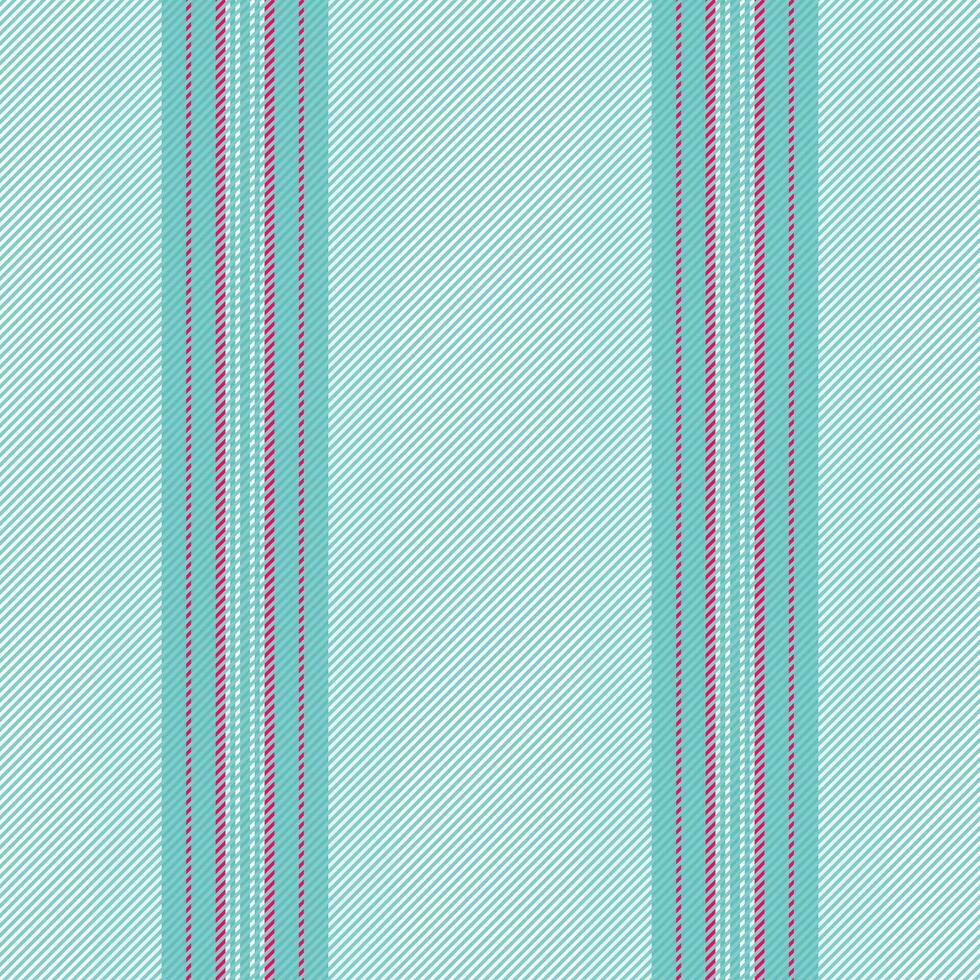 Streifen Hintergrund nahtlos von Textil- Stoff Textur mit ein Linien Vektor Muster Vertikale.